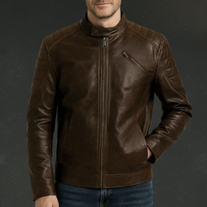 Campera de Cuero Hombre | Modelo Chester