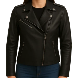 Campera de Cuero Mujer | Modelo Zoe
